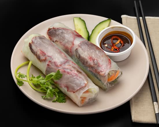 Pork Rice Paper Rolls