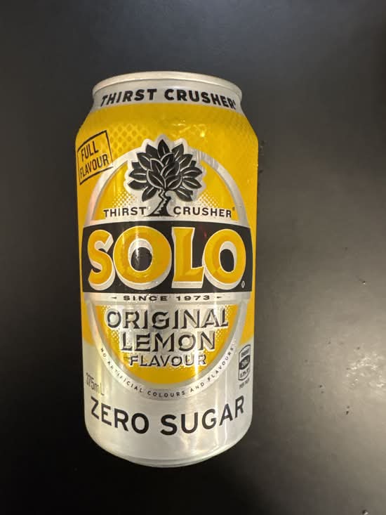 Solo zero sugar 375ml