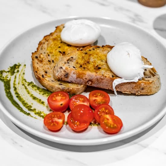 Eggs On Toast Fried
