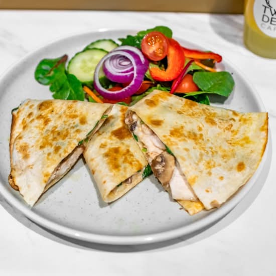 Chicken & Mushroom Crispy Tortilla