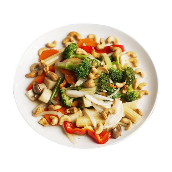 Vegetables with Cashew Nuts (V)