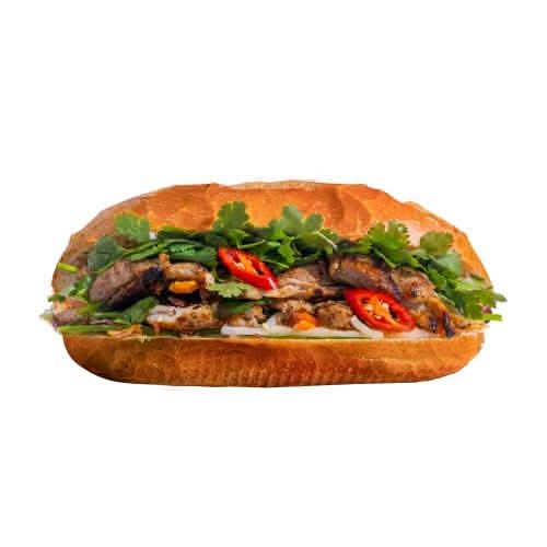 Lemongrass Chicken Baguette