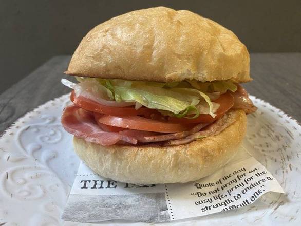 Bacon, Egg, Lettuce, Tomato Roll