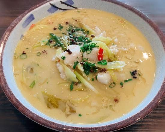 Boiled Fish Fillet and Pickled Cabbage Soup