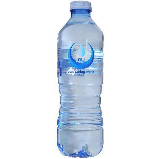 Nu Pure Spring Water 600ml