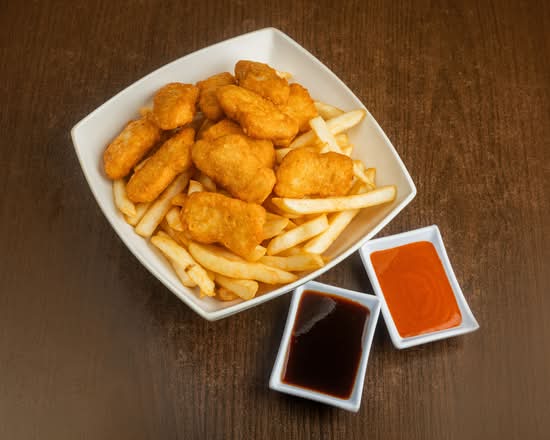 Chicken Nuggets and Chips