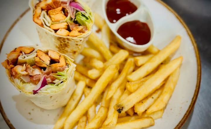 Tandoori Chicken Wrap