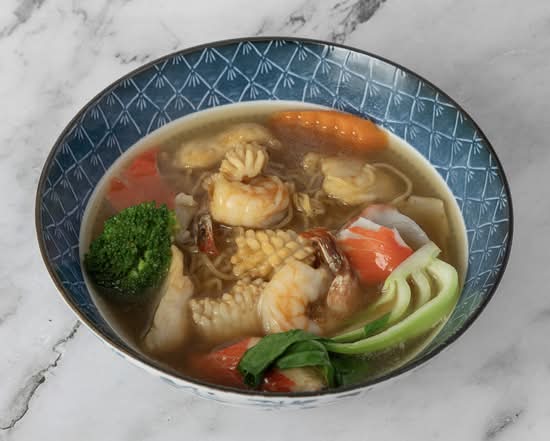 Seafood Noodles Soup