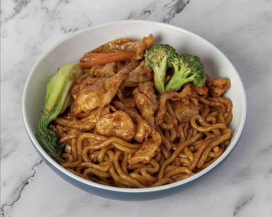 Chicken Stir Fried Handmade Noodles