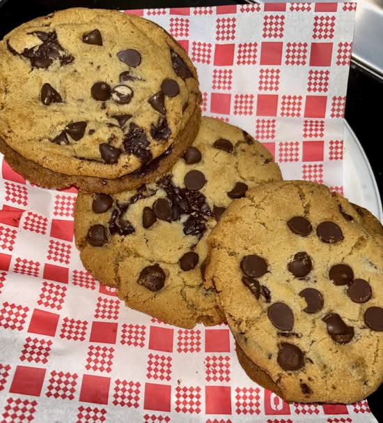 Choc Chip Cookies Pack 3 for $15