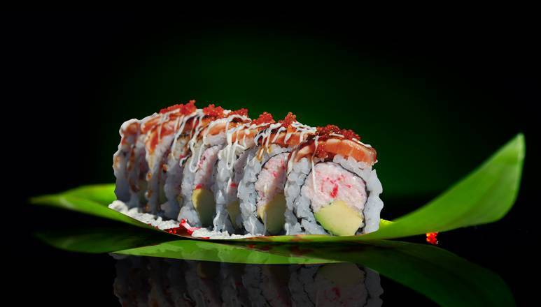 Aburi Salmon Roll