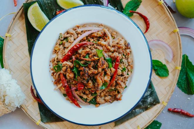 Larb Ped (Duck Salad)