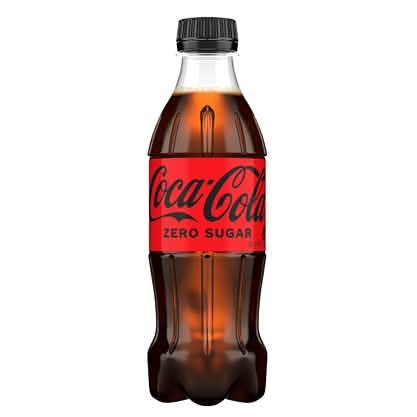 Coke No Sugar 390ml Bottle