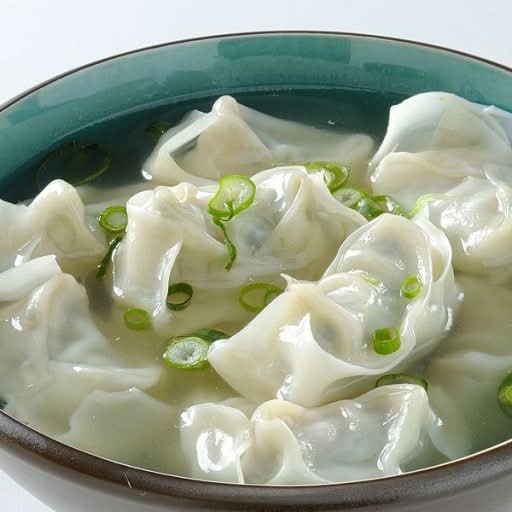 Pork and Vegetables Wonton Soup
