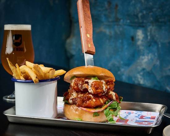 Buffalo Chicken Burger