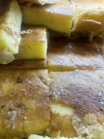 Galatopita (Greek custard tart)