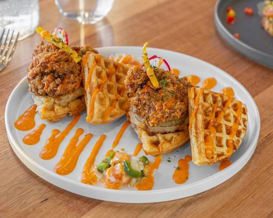 Crispy Chicken Waffle