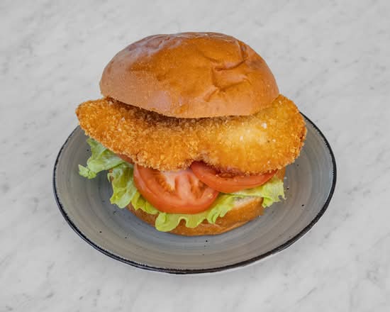 Chicken Schnitzel Burger