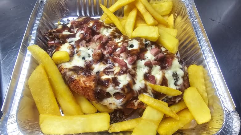 BBQ schnitzel