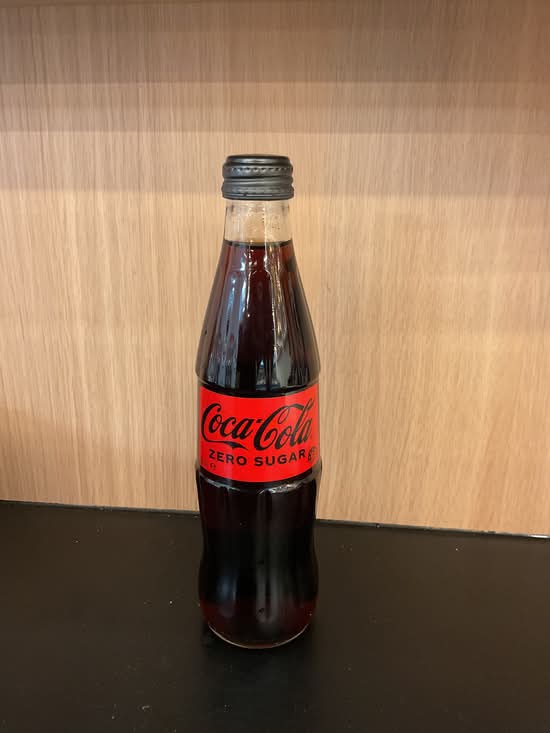 Coke glass bottle(no sugar)