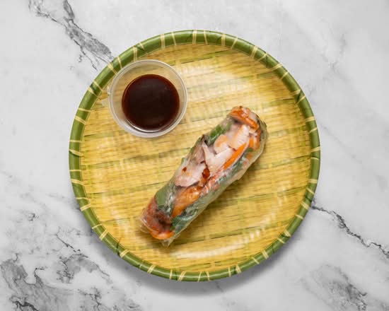 BBQ Chicken rice paper roll