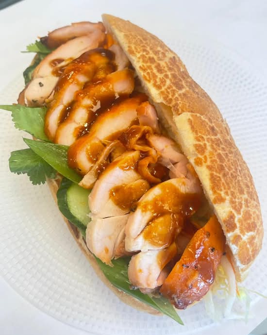 BBQ Chicken Banh Mi