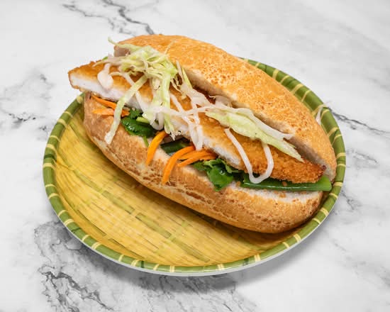 Chicken Schnitzel Banh Mi