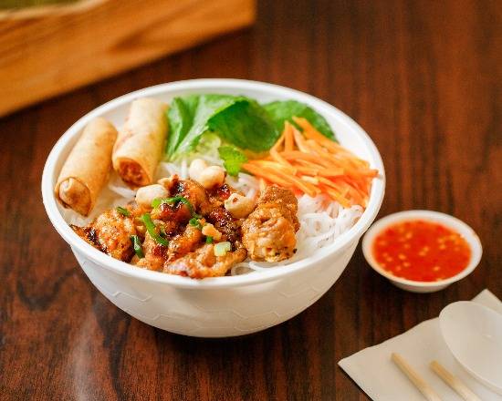 Rice Vermicelli with BBQ Pork