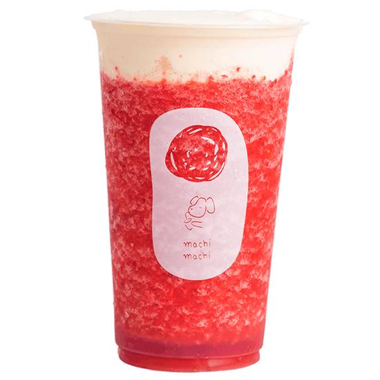 Strawberry Slush w.Cheese Foam