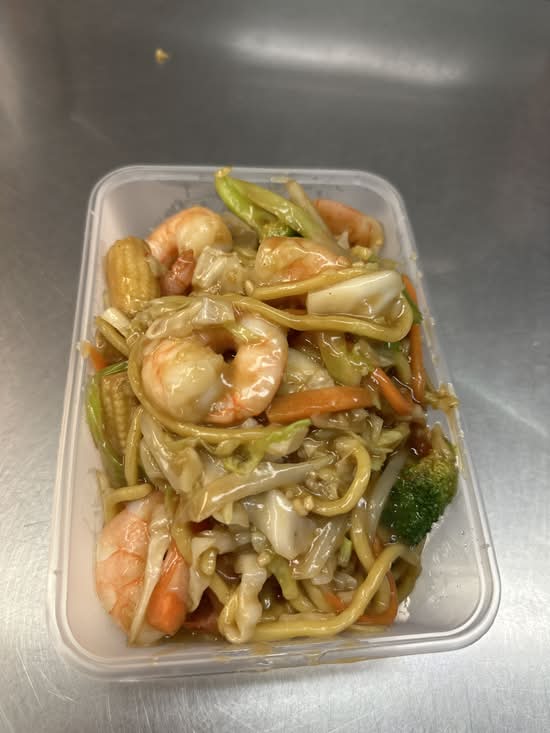 Creamy Garlic Prawns