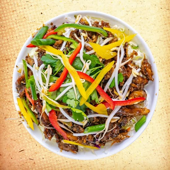 Lemongrass Chicken Salad