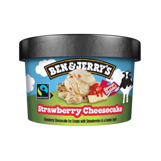 Ben and Jerry's Strawberry Cheesecake