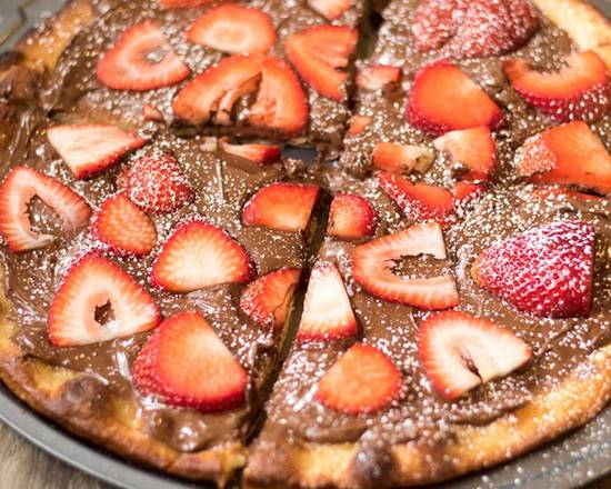 Nutella pizza