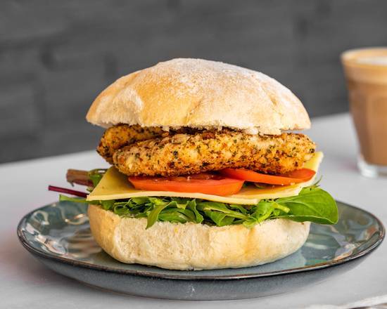 Chicken Schnitzel Burger