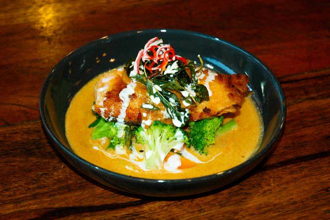 Grilled Salmon Panang Curry