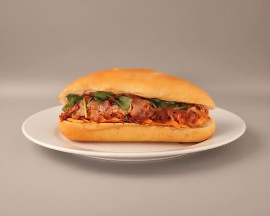 Barbecue Pork Banh Mi Roll