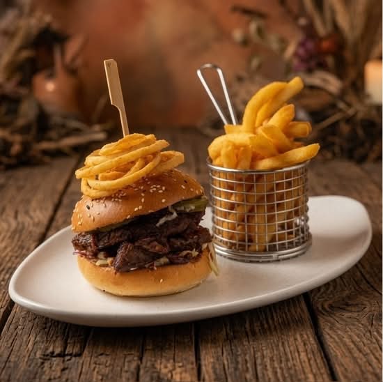 Smoked Brisket Burger