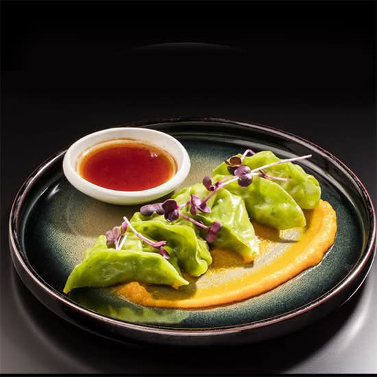 A5. Green Veggie Gyoza 5pcs