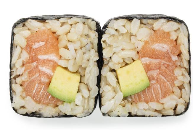 Brown Rice Salmon Avocado Roll
