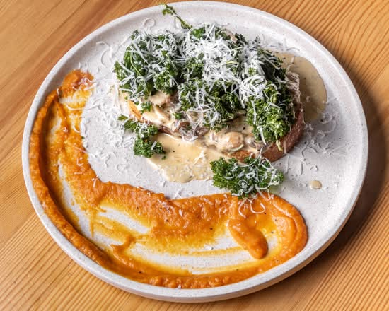 Creamy Mushroom with Kale