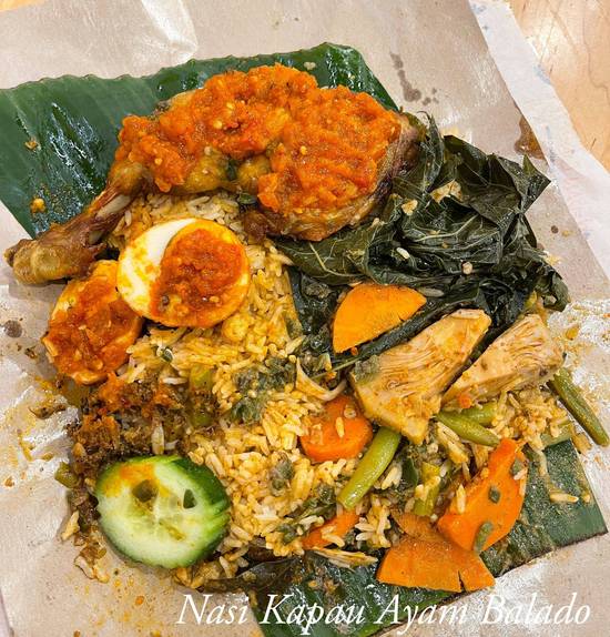 Nasi Kapau Ayam Balado