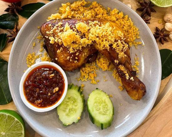 Ayam Goreng Kremes 1/4 Fried Chicken Only