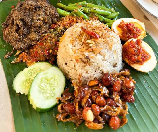 Nasi Prang Rendang Sapi