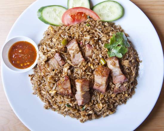 Nasi Goreng Babi Panggang / Roast Pork