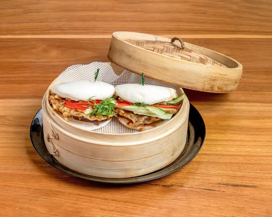 Crispy Eggplant Bao
