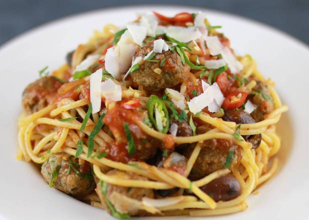 Spaghetti Meatballs
