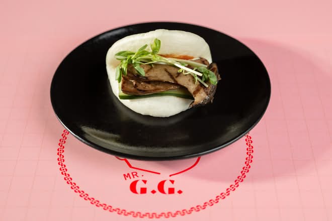 Deep Fried Mushroom Bao