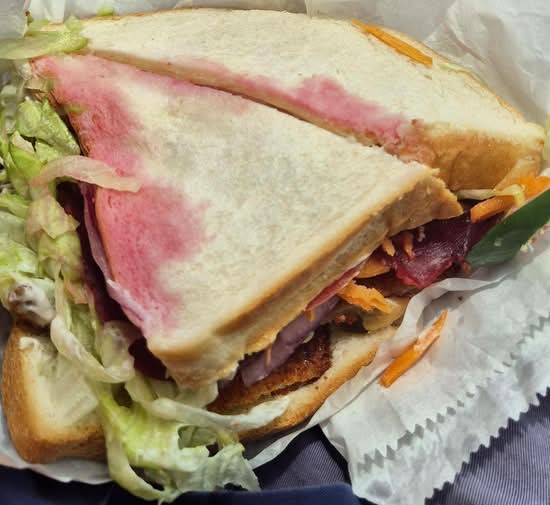 Chicken Schnitzel Sandwich