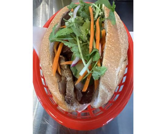 Crispy Roast Pork Banh Mi