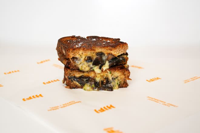 Roast Mushroom Toastie
